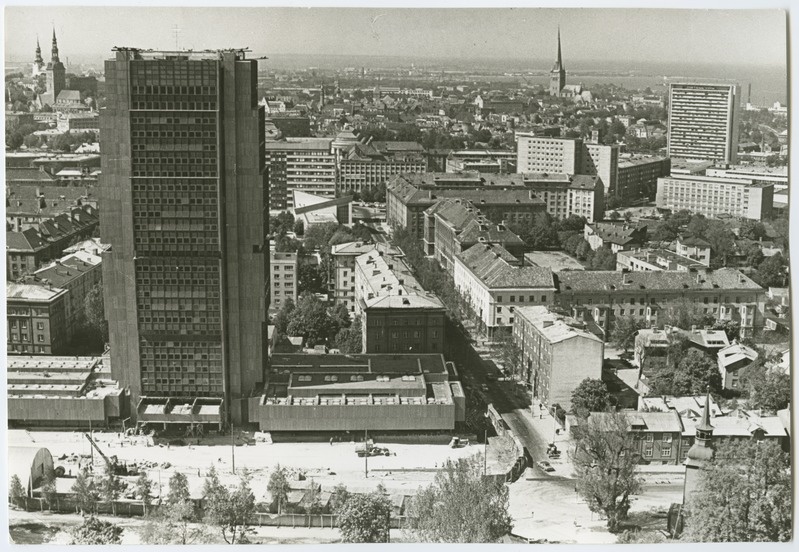 Õhufoto hotell "Olümpia" ümbrusest.