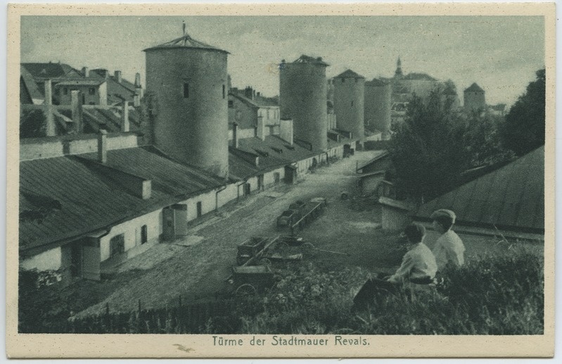 Türnel der Stadtmauer Revals.