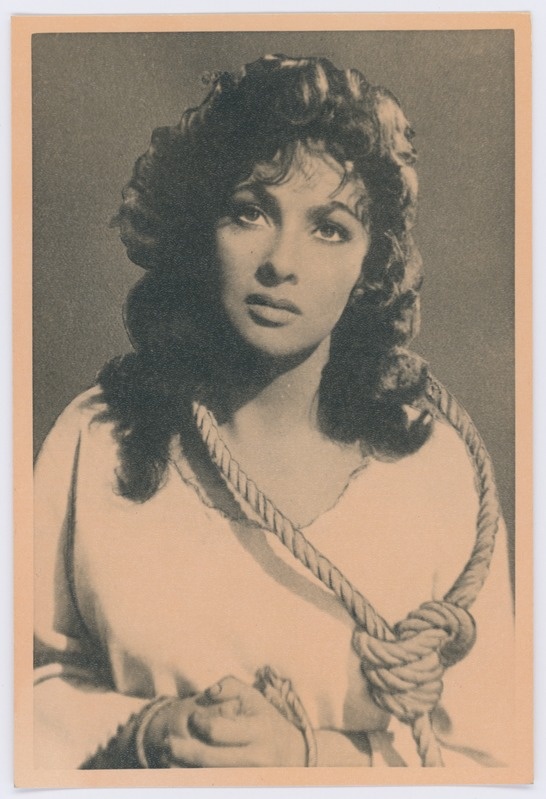 Repro: Gina Lollobrigida "Esmeralda"