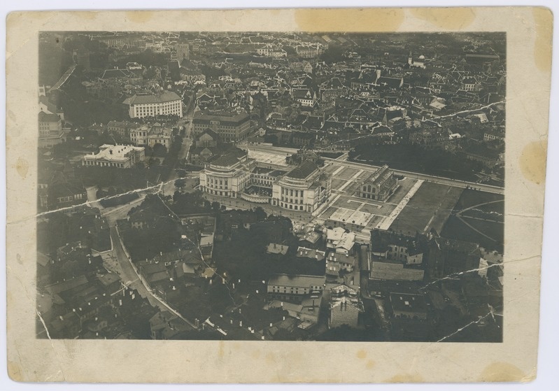 Tallinn, Estonia teater, aerofoto