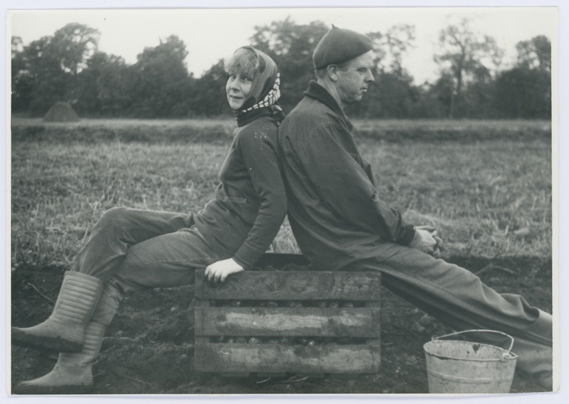 RPI Eesti Maaehitusprojekti II osakond Lümandas kartulivõtul