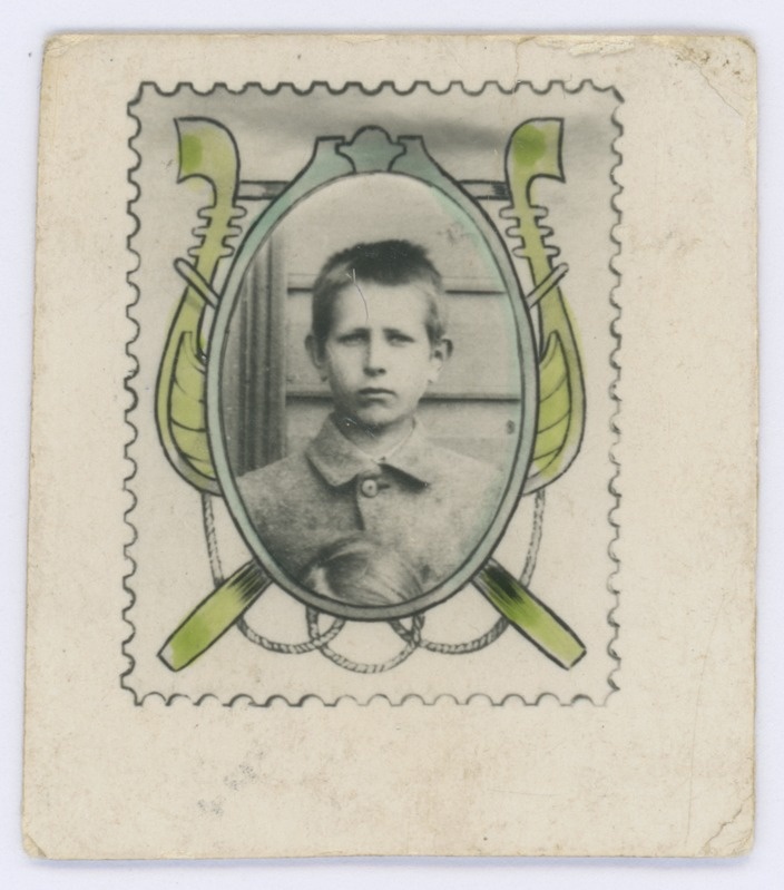 Poisi portree postmarkvormistuses