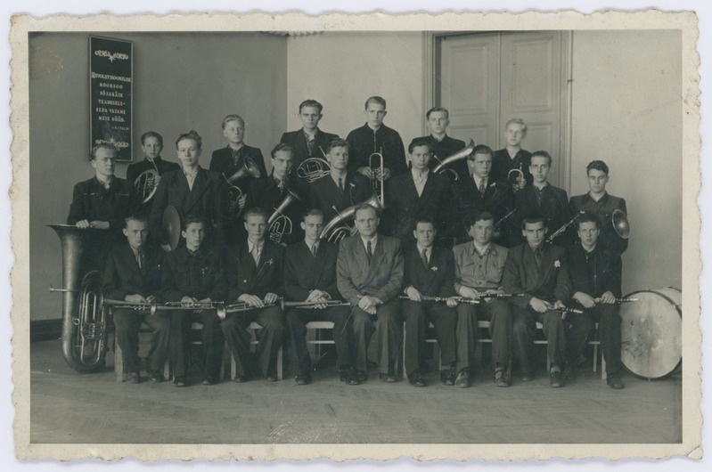 Tallinna II Keskkooli orkester 1953. a kevadel