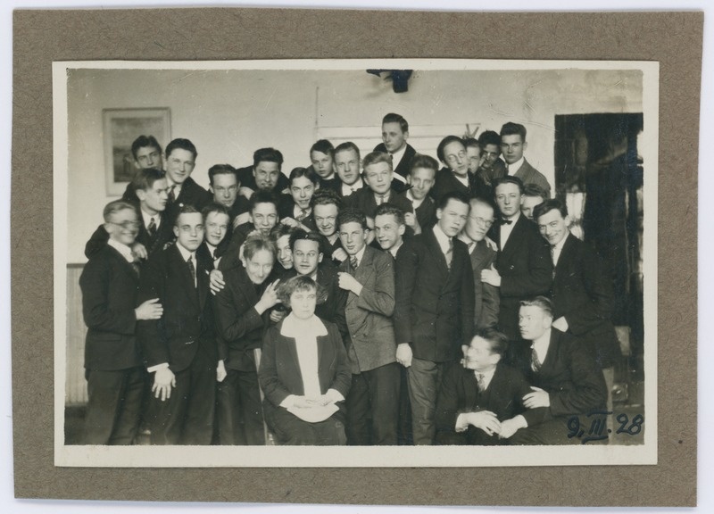 Jakob Westholmi Gümnaasiumi grupipilt 1928