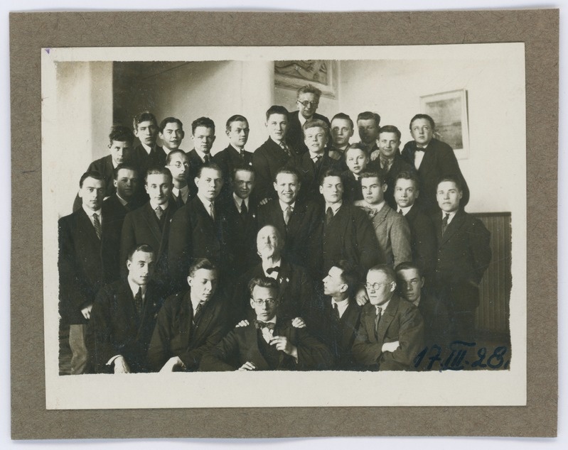 Jakob Westholmi Gümnaasiumi grupipilt 1928