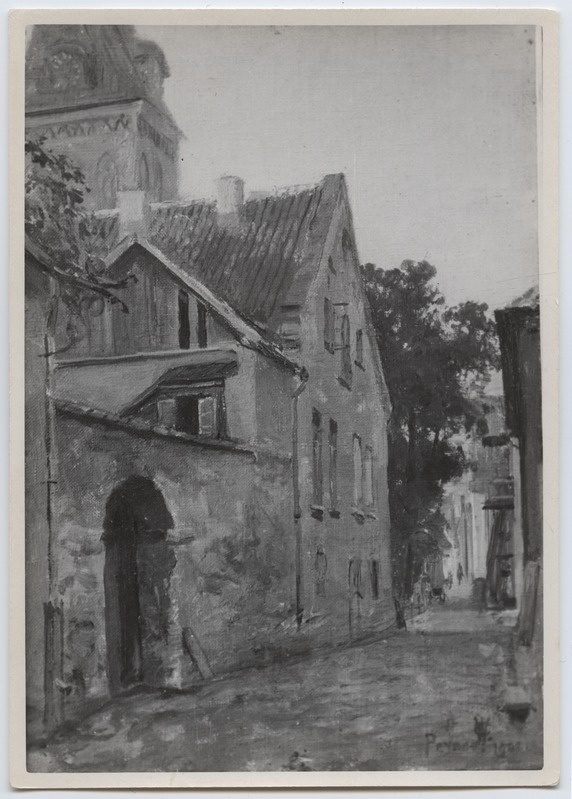 Fotoreproduktsioon C. Winkler "Pärnu motiiv".