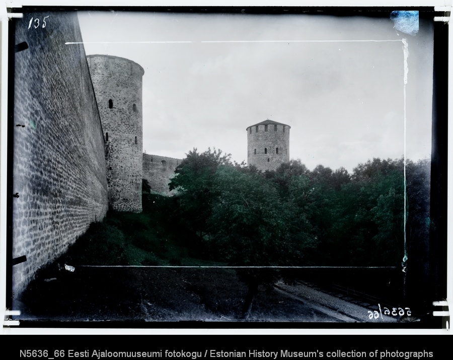 Osa Ivangorodi kindluse müüridest.