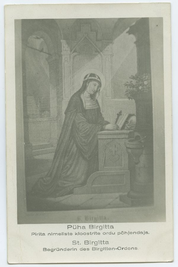Püha-Birgitta, Pirita nimeliste kloostrite ordu põhjendaja.