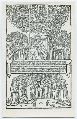 Lehekülg raamatust "Birgitta Revelations, Lübeck, Bartholomaeus Chotan 1492."  duplicate photo