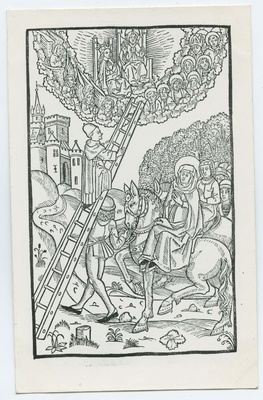 Lehekülg raamatust "Birgitta Revelations, Lübeck, Bartholomaeus Chotan 1492."  duplicate photo