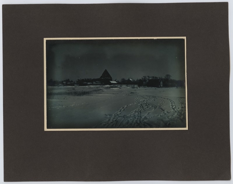 Tallinn, Pirita kloostri varemed talvel, vaade põhja poolt. Fotovõistlus "Pirita elu ja ilu".