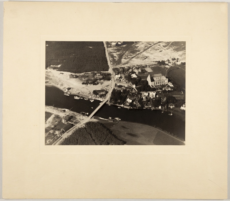 Tallinn, Pirita, lennuvaade jõele ja kloostri varemetele, Pirita Kaunistamise Seltsi fotovõistluse I auhind.