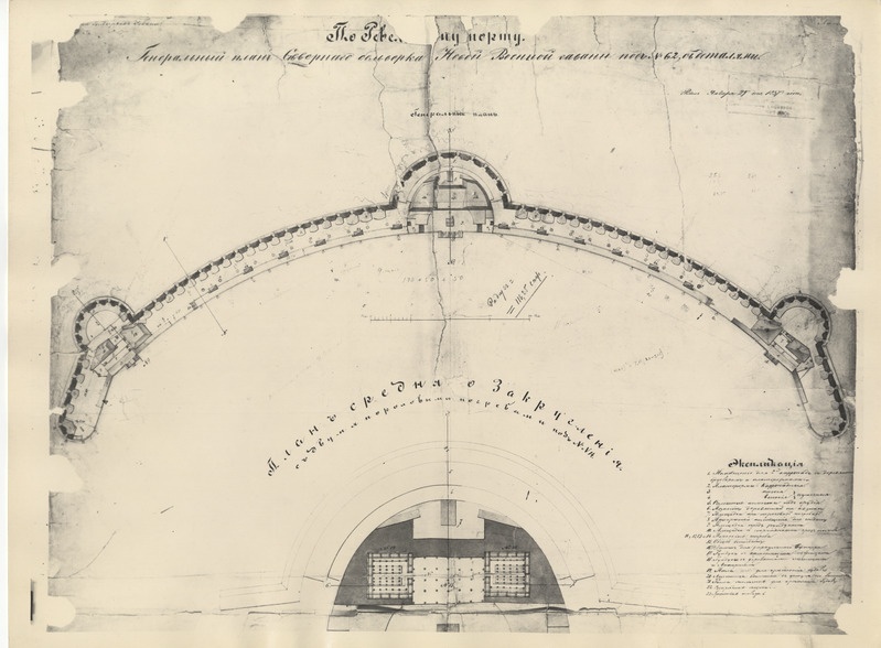Tallinna sadam, plaan 1857. a
