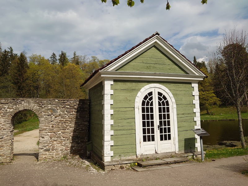 Palmse Manor coffee house rephoto