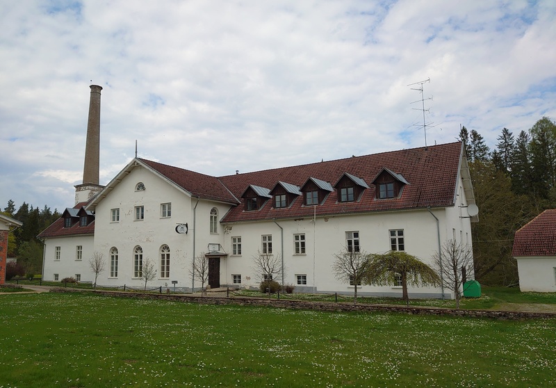 Palmse Manor wine kitchen. rephoto