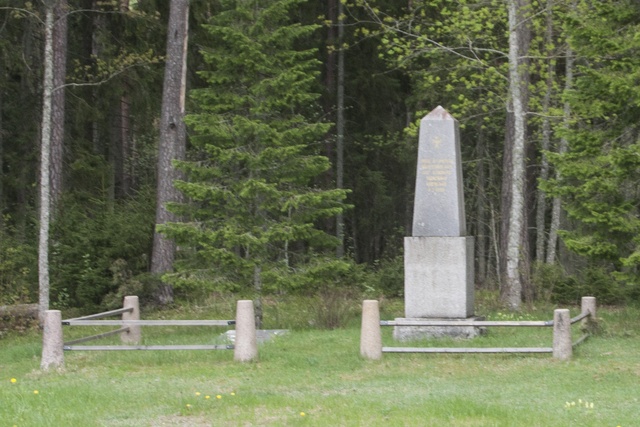 Vabadussõja Priske lahingu mälestussamba avamine rephoto