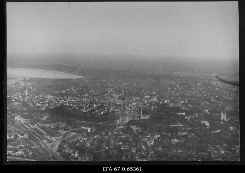 Flight view to Tallinn.