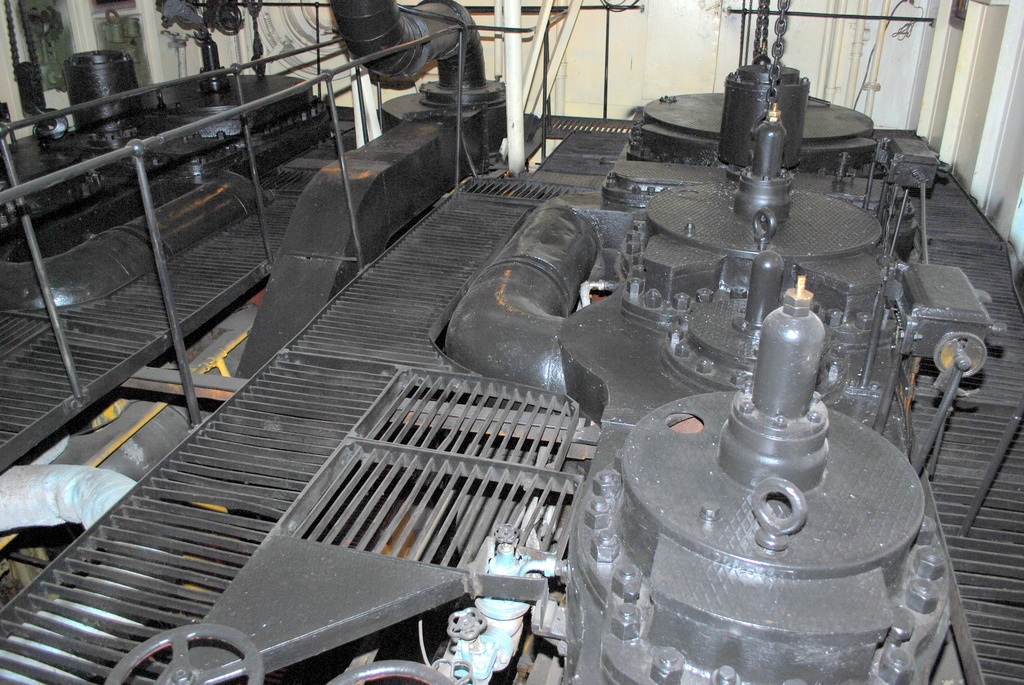 Big Double engine room