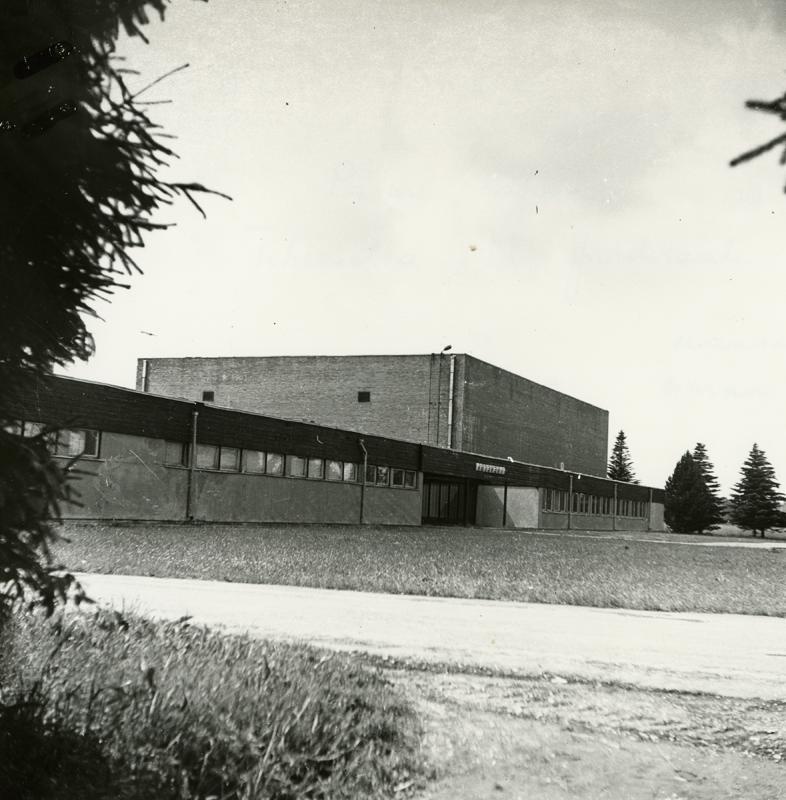 Tihemetsa sports building, view. Architect Tiit Hansen
