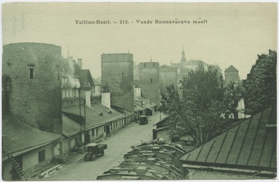 Tallinna Linnamüür koos torniga  duplicate photo