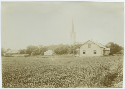 Ambla kirik ja ümbruskond.  duplicate photo