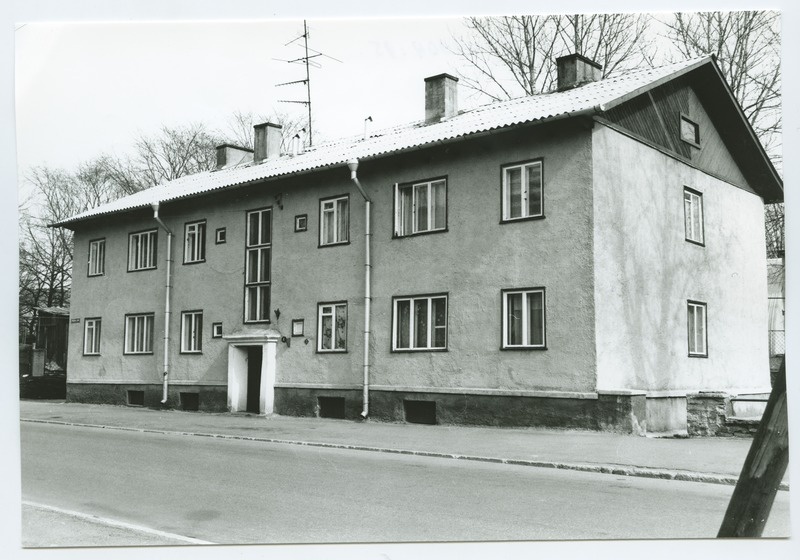 Tallinn. Majaka põik 4 kahekorruseline tööliselamu 1940-1941