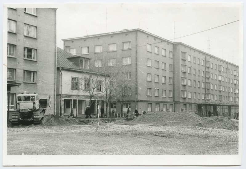 Väike hoone, mis lammutati