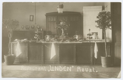 Tallinn, restoran Lindeni sisevaade  duplicate photo