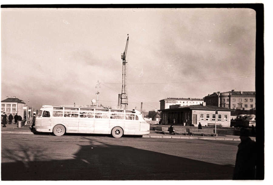 Distance travel bus station