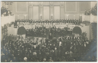 "De jure" aktus Estonia kontserdisaalis 2.veeb 1921  duplicate photo