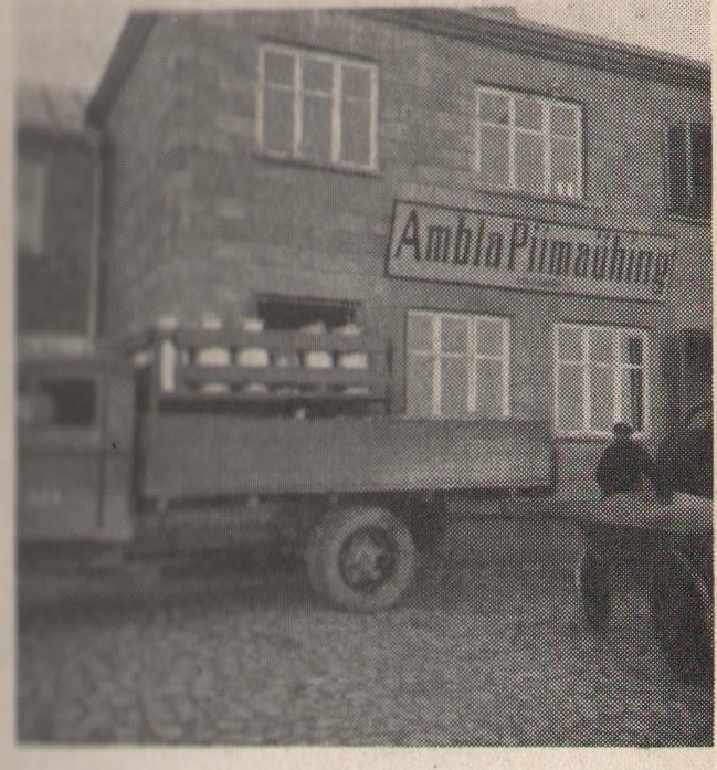 Milk transportation in Estonia