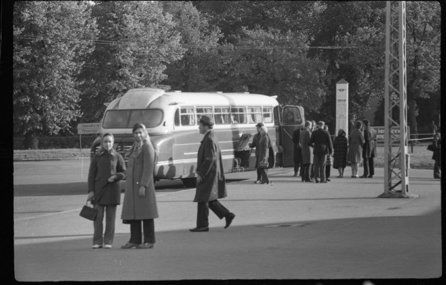 Tallinn-pärnu express bus stop at the Baltic Station.