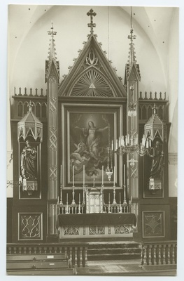 Tallinn, Peeter-Pauluse katoliku kirik, altar.  duplicate photo