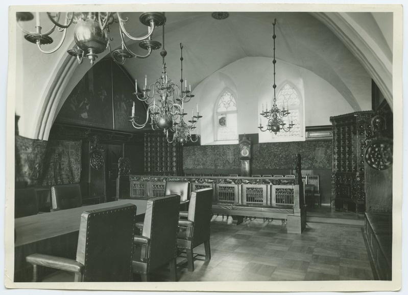 Tallinn, Raekoja istungitesaal.