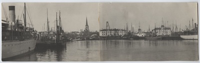 Tallinn, sadam mere poolt.  duplicate photo