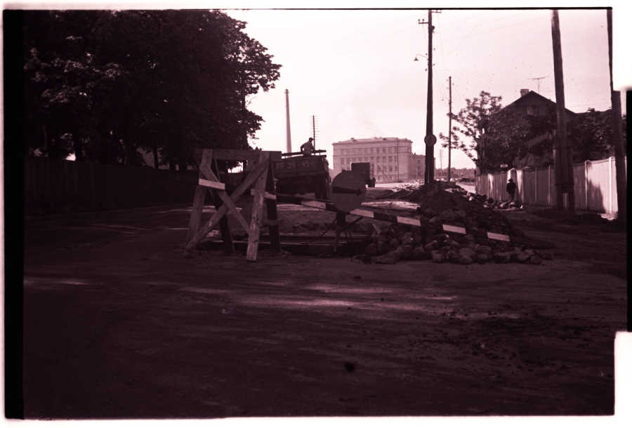 Construction of a trammi circular road