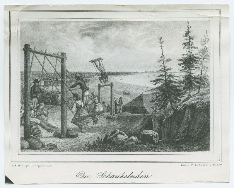 Gehlhaar-Schlater, Die Schaukelnden, lito.