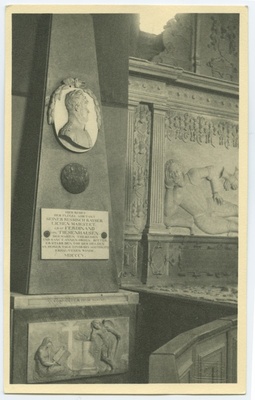 Hauamonument, krahv Ferdinand von Tiesenhausen, keisri tiibadjutant, Tallinna Toomkirikus.  duplicate photo