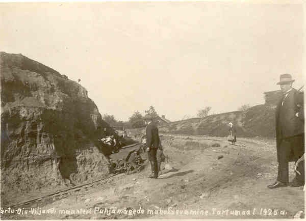 Photo Mining of the mountains of Puhja in Tartumaa