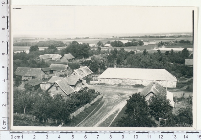 ? View from the Tower of the Puhja Church in 1921