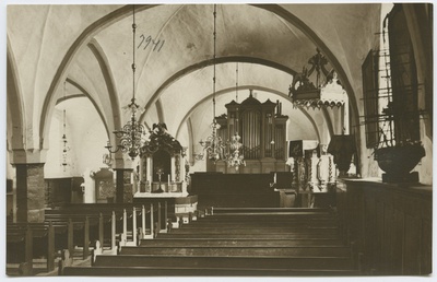 Rootsi Mihkli kiriku sisevaade  similar photo