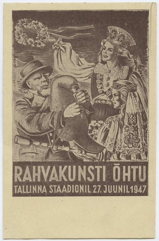 Rahvakunsti õhtu 1947 a