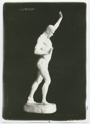 A. Adamsoni "Maadleja G. Lurich", 1903. aastast.  duplicate photo