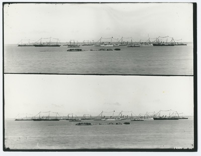 Vaade lipuehtes laevastikule Tallinna reidil.  duplicate photo