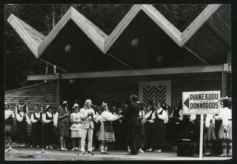 Photo, Lake Võrtsjärvi, Kivilõppe singing spouse, during Võrtsjärve IX games