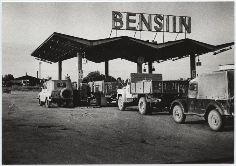 Photo, Viljandi, petrol station Tallinna tn