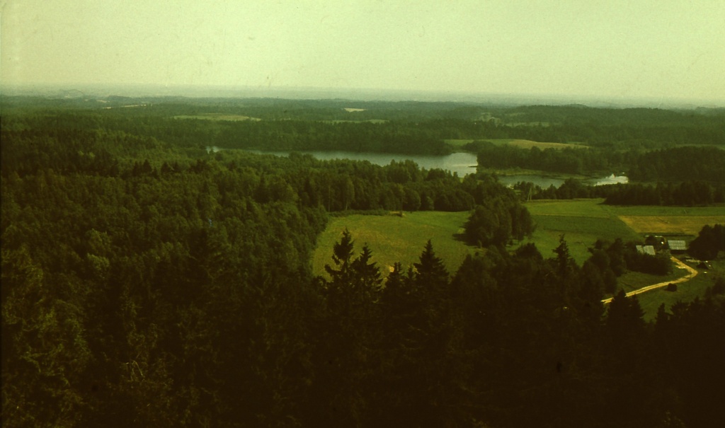 View from Big Munamägi, 1987.