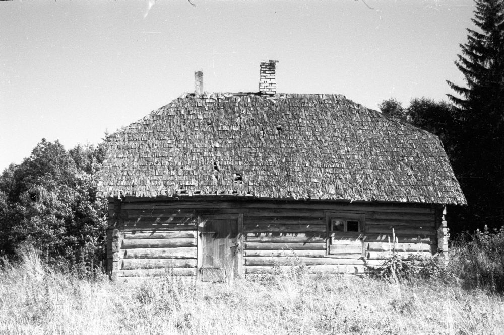 Passport sauna in Tuhalaane municipality, front view.