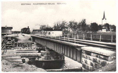 Railway bridge in Keilas  similar photo