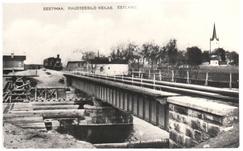 Railway bridge in Keilas